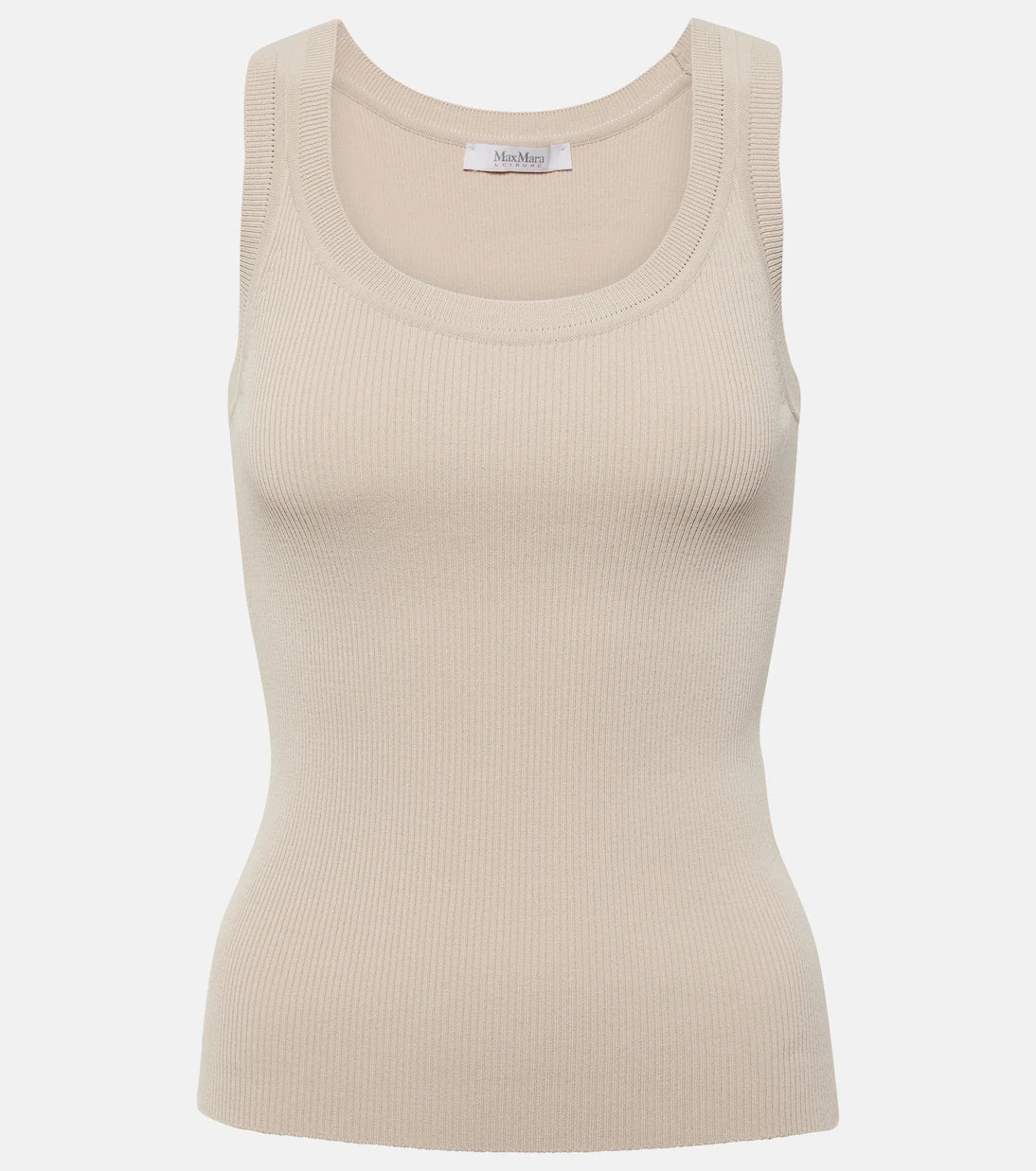 Max Mara - Leisure Siro مضلع توب تانك منسوج