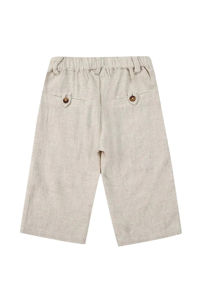 Donsje Dado Trousers Bebek Keten Karışımlı Pantolon
