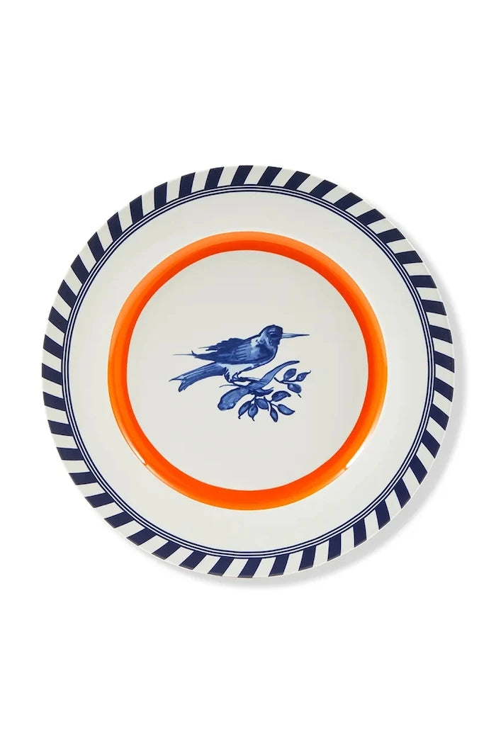 Комплект чинии Pols Potten bird patterned 27 cm (2 броя)
