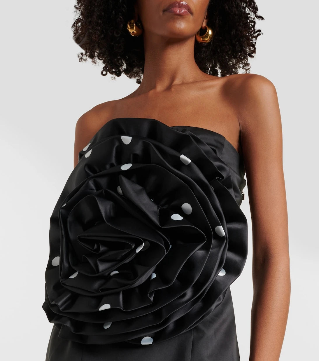 Rotate - Big Flower minidress