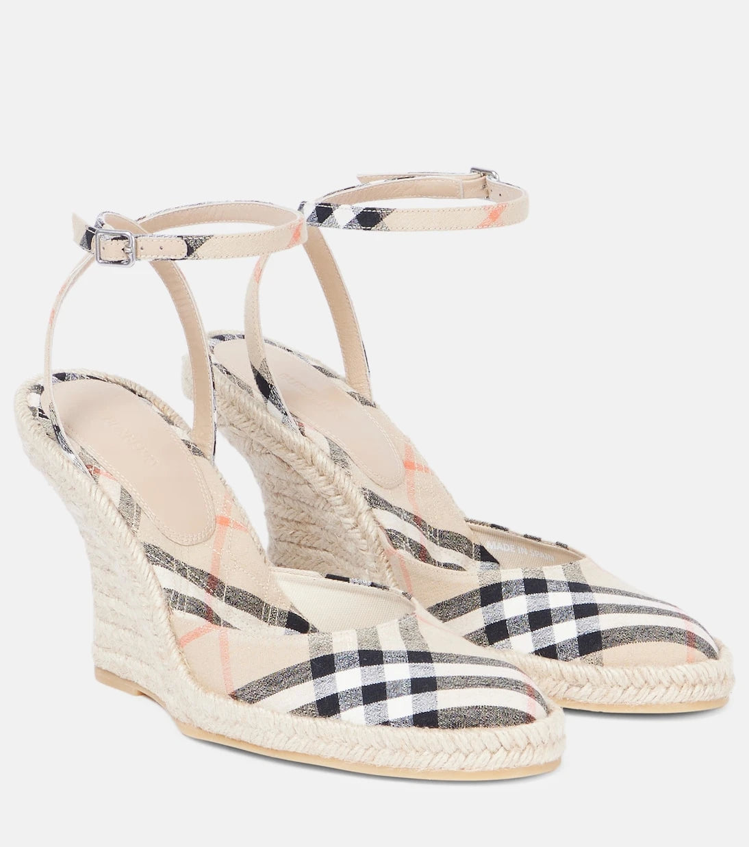 Burberry - LF Mews 90 espadrille wedges