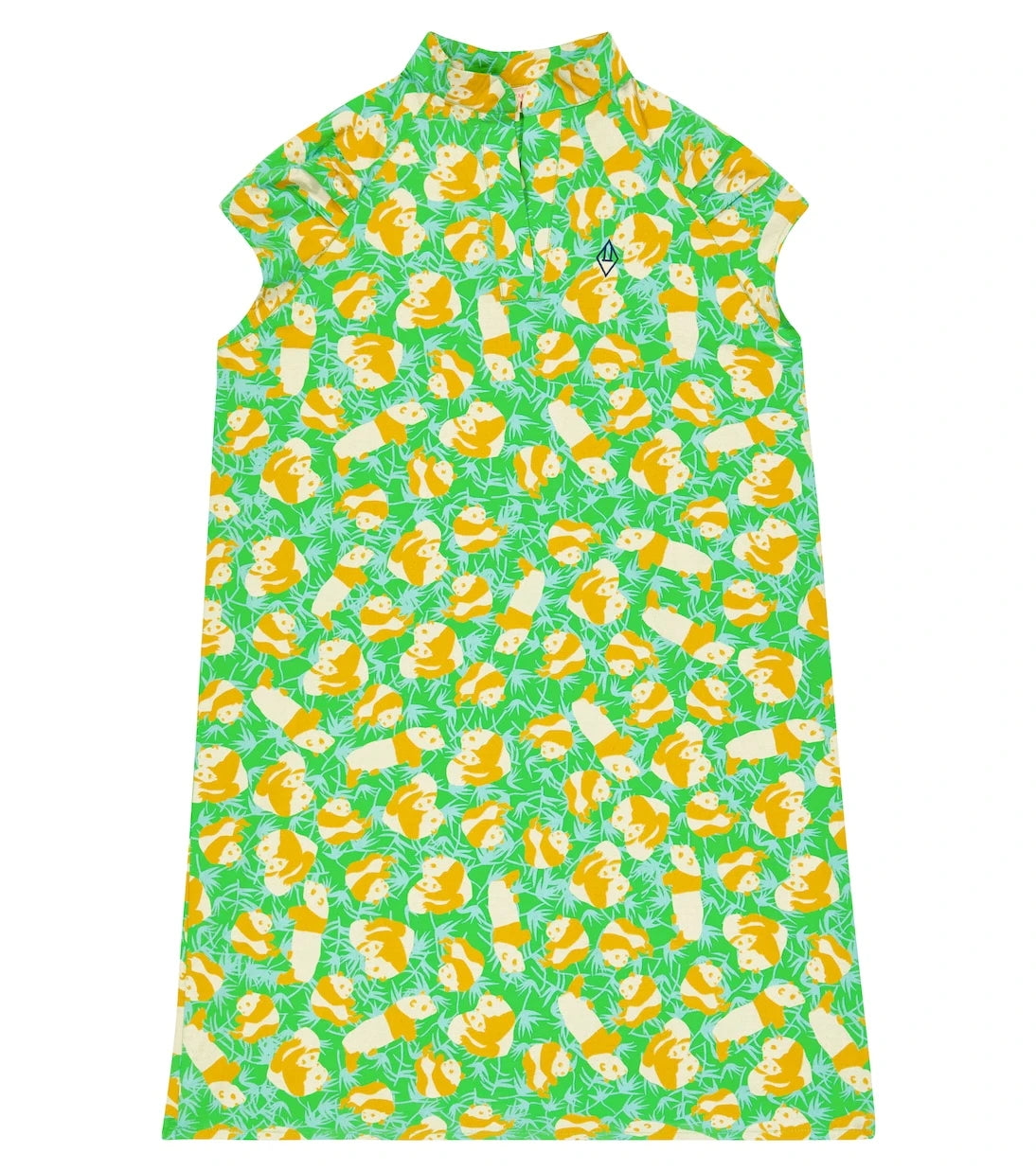 The Animals Observatory - Swallow printed cotton tunic dress