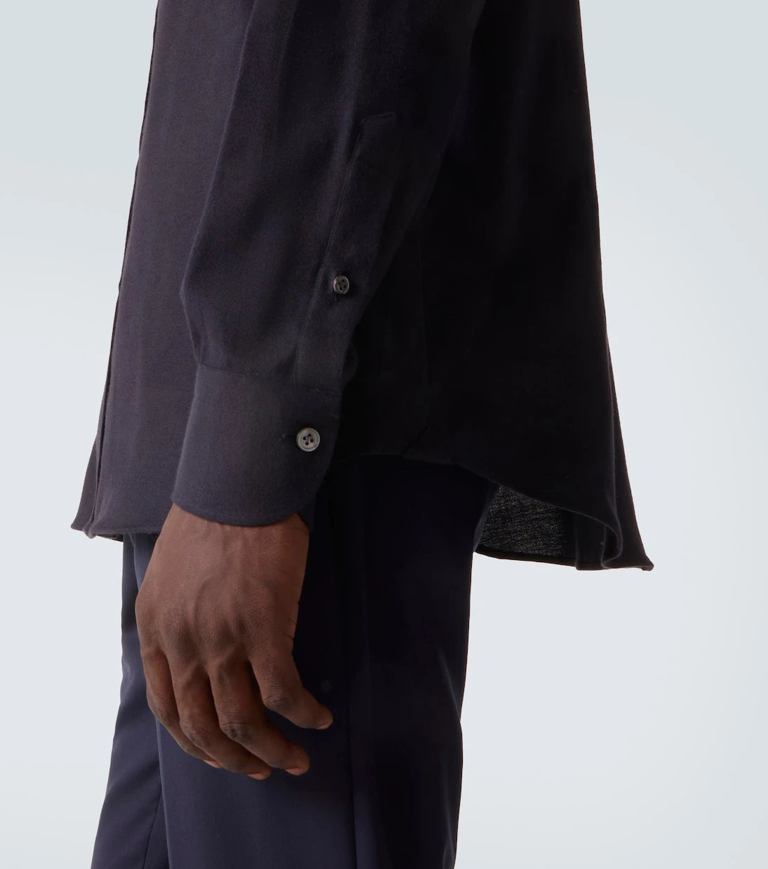 Thom Sweeney - قميص قطني من الفلانيل