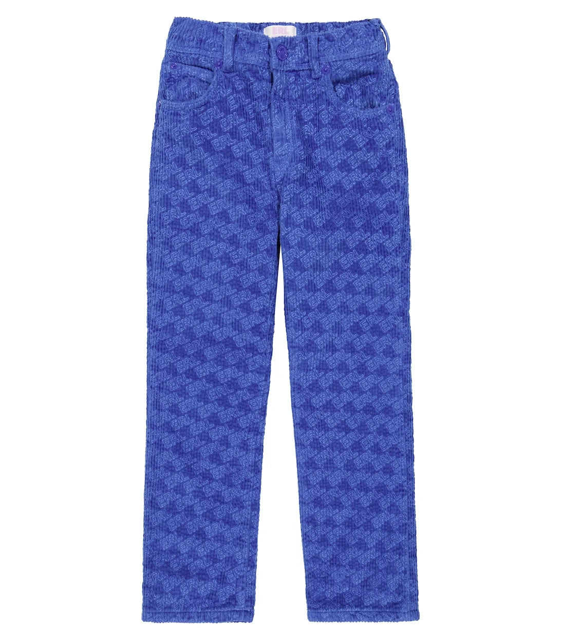 ERL Kids - Logo cotton corduroy pants