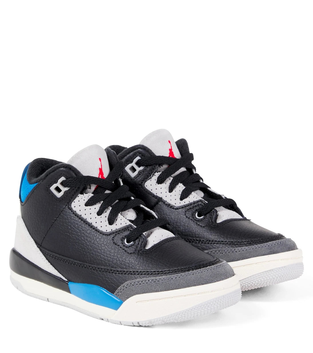 Nike Kids - Jordan Retro 3 OG leather sneakers