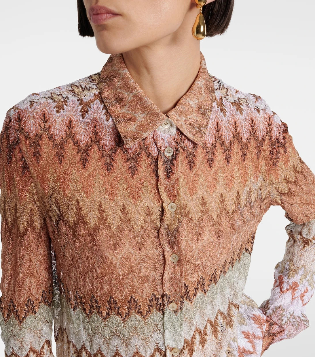 Missoni - Lamé shirt