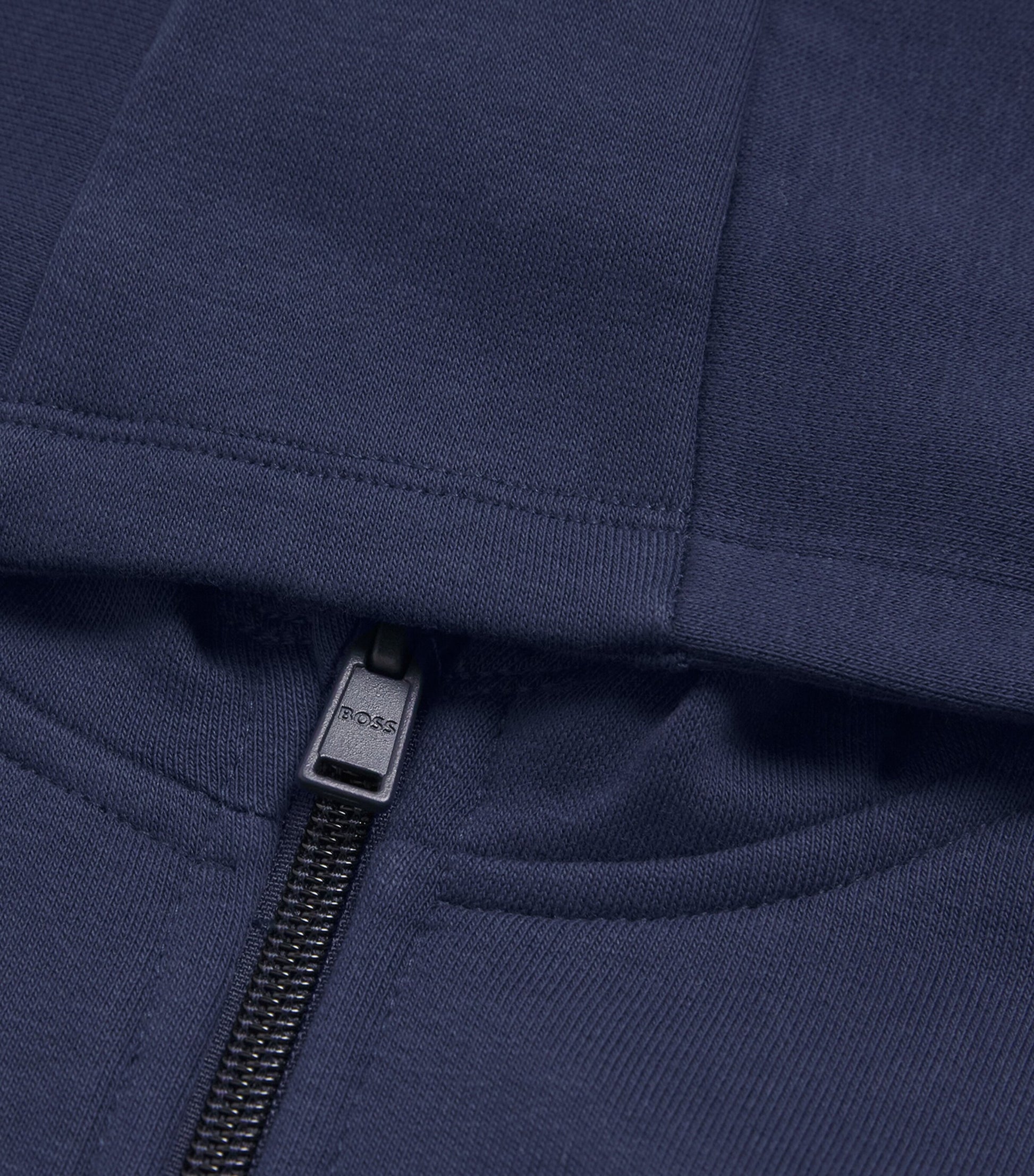 BOSS Kidswear Colour-Block Logo Zip-Up Hoodie (4-16 Years)