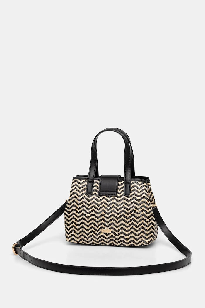 Morgan сплетена материя дамска чанта crossbody 2ALIZEE