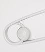 LOEWE Silver-Tone Safety Pin Charm