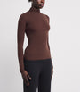 Skims Brown Fits Everyone Rollneck Top