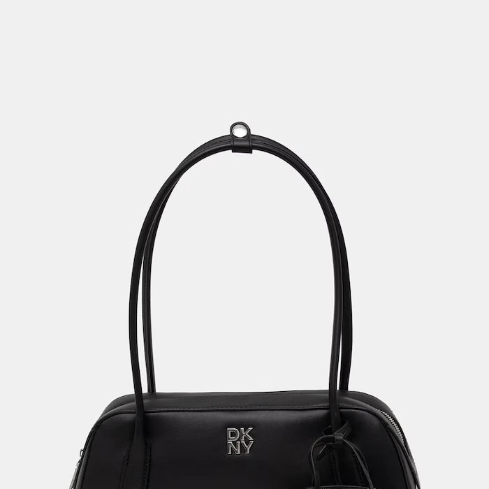 DKNY kadın baget çanta, suni deriden TIANA