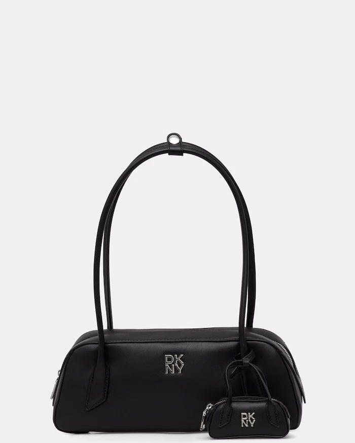 DKNY чанта тип багета дамска от имитация на кожа TIANA