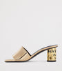 Givenchy Leather Tape Heeled Mules 65