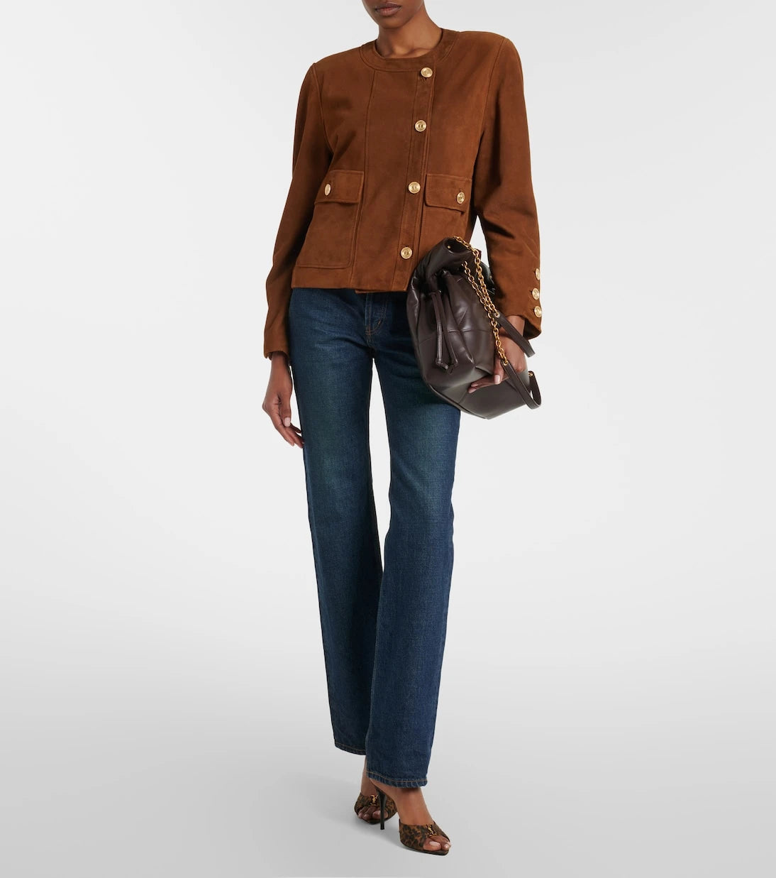 Saint Laurent - Suede jacket