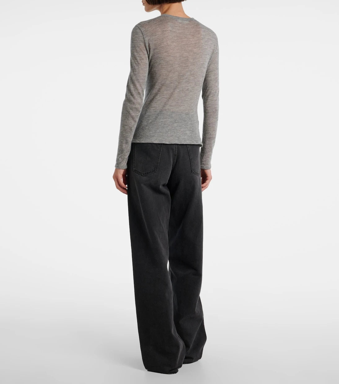 The Row - Iverness knitted cashmere top