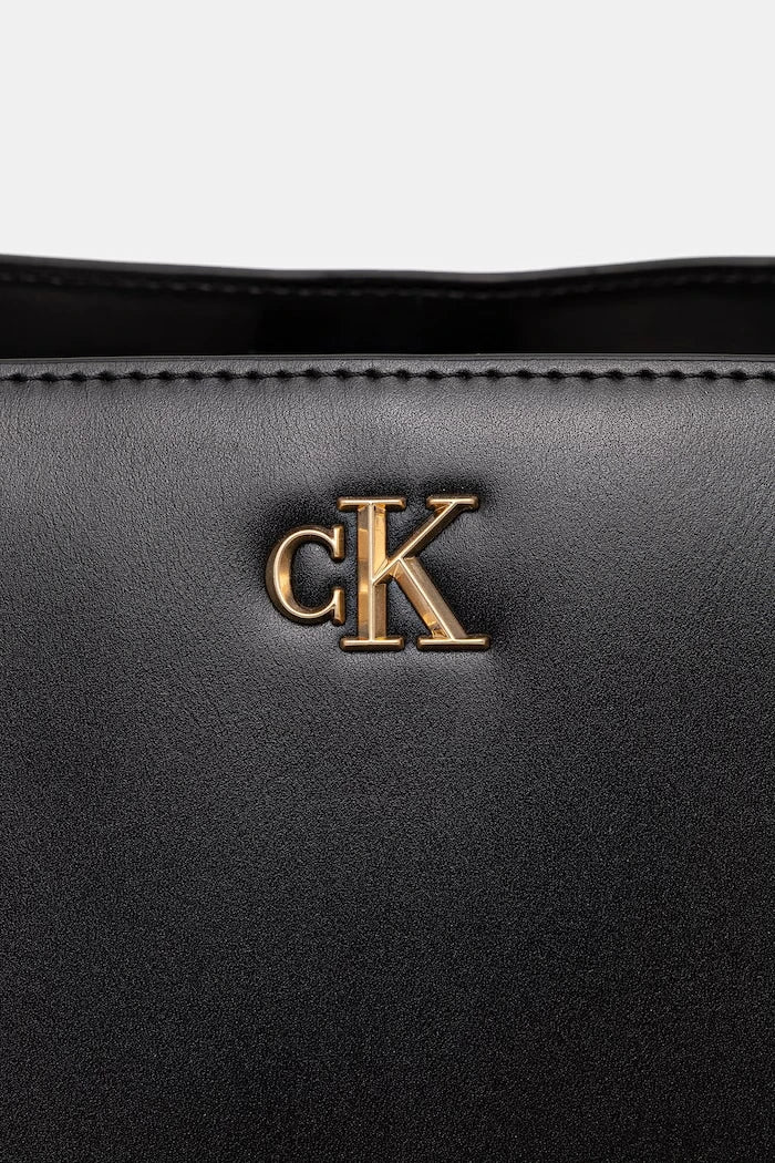 Calvin Klein suni deri kadın alışveriş çantası
