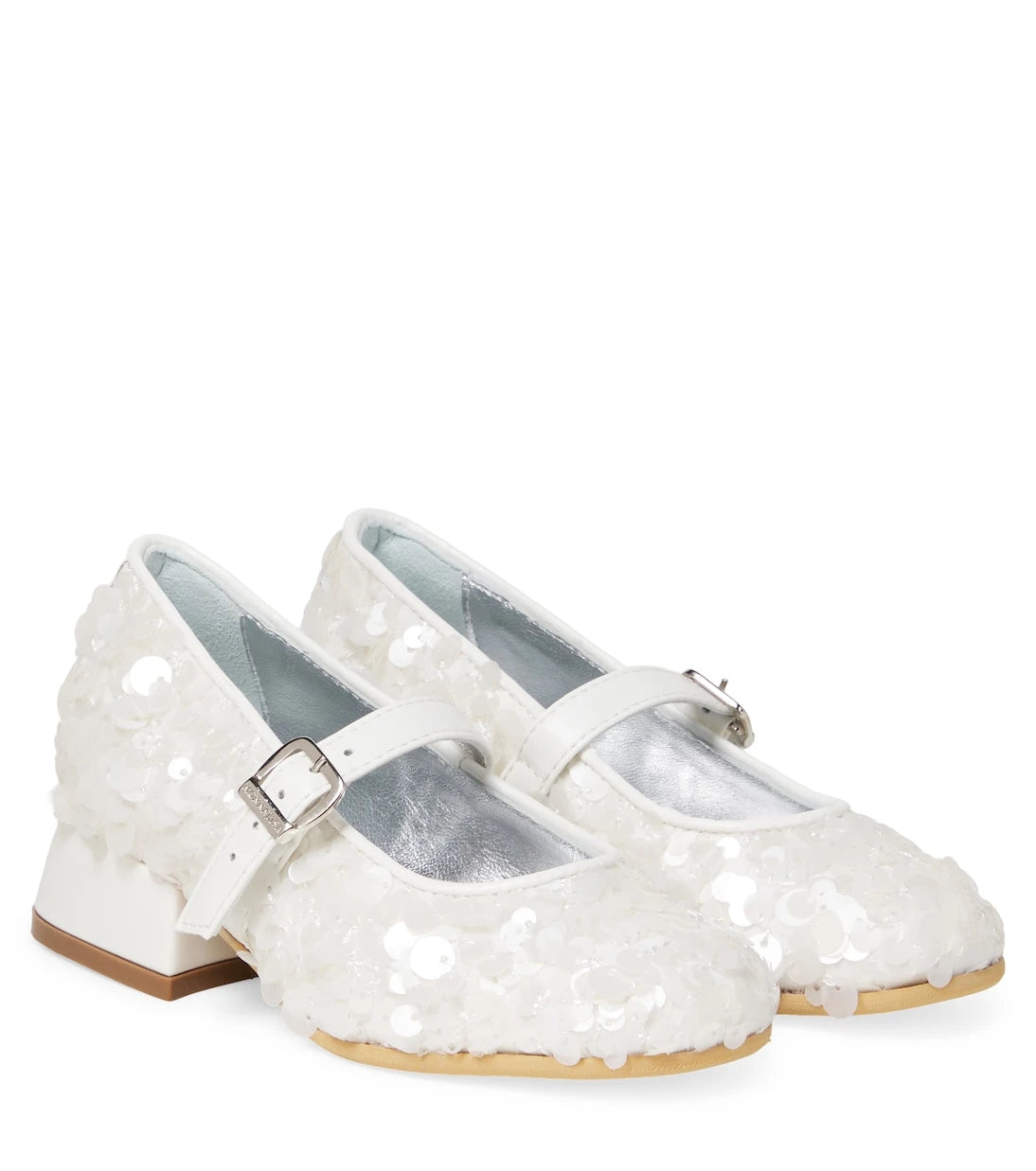 Monnalisa - Dorothy embellished Mary Jane flats
