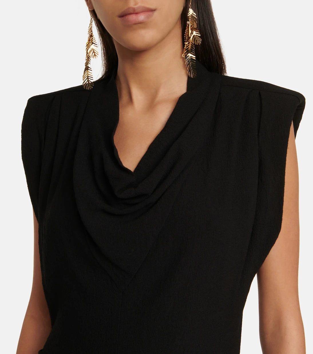 Isabel Marant - Rosemay cowl-neck cotton midi dress