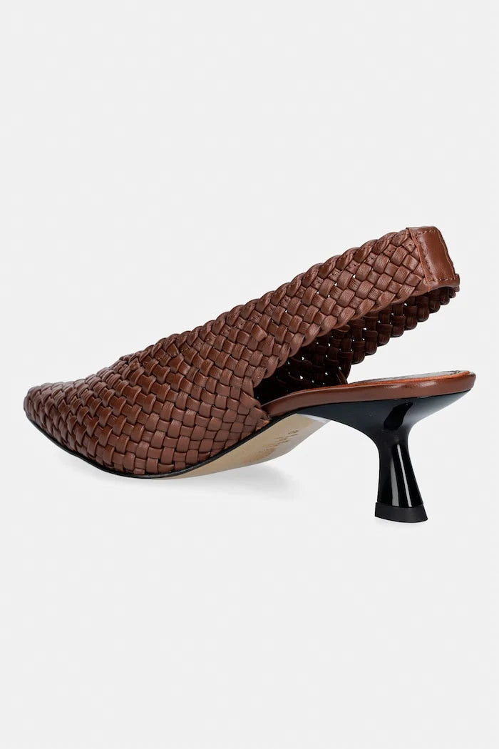 Souliers Martinez обувки с ток от кожа BIANCA