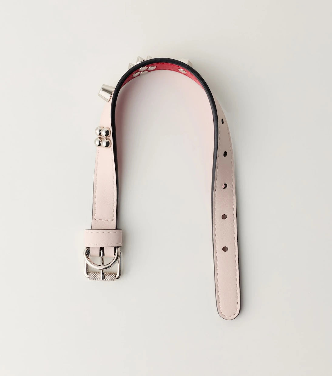 Christian Louboutin - Loubicollar Small leather dog collar
