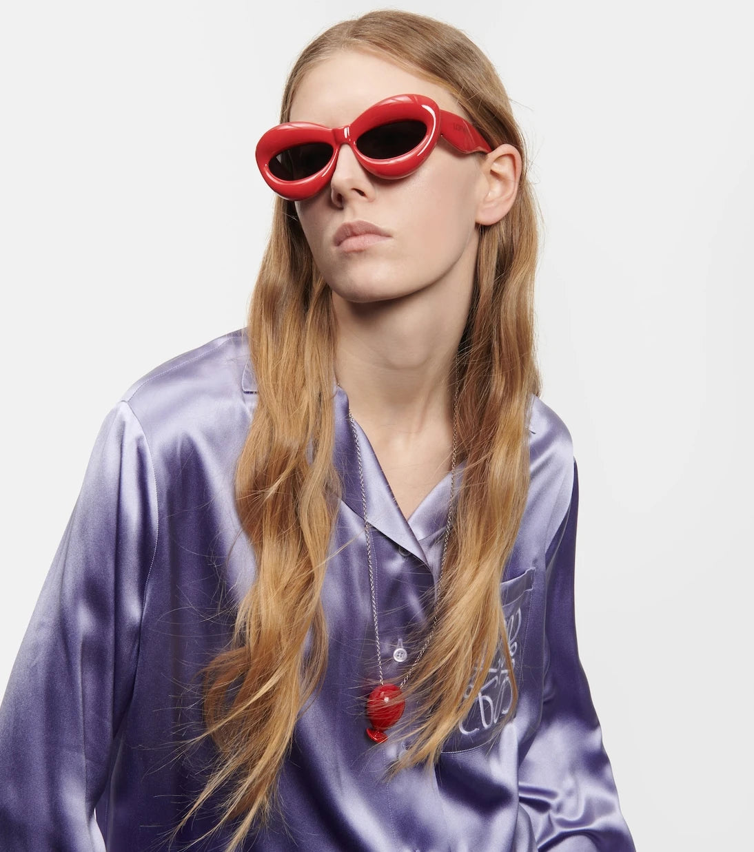 Loewe - Inflated cat-eye sunglasses