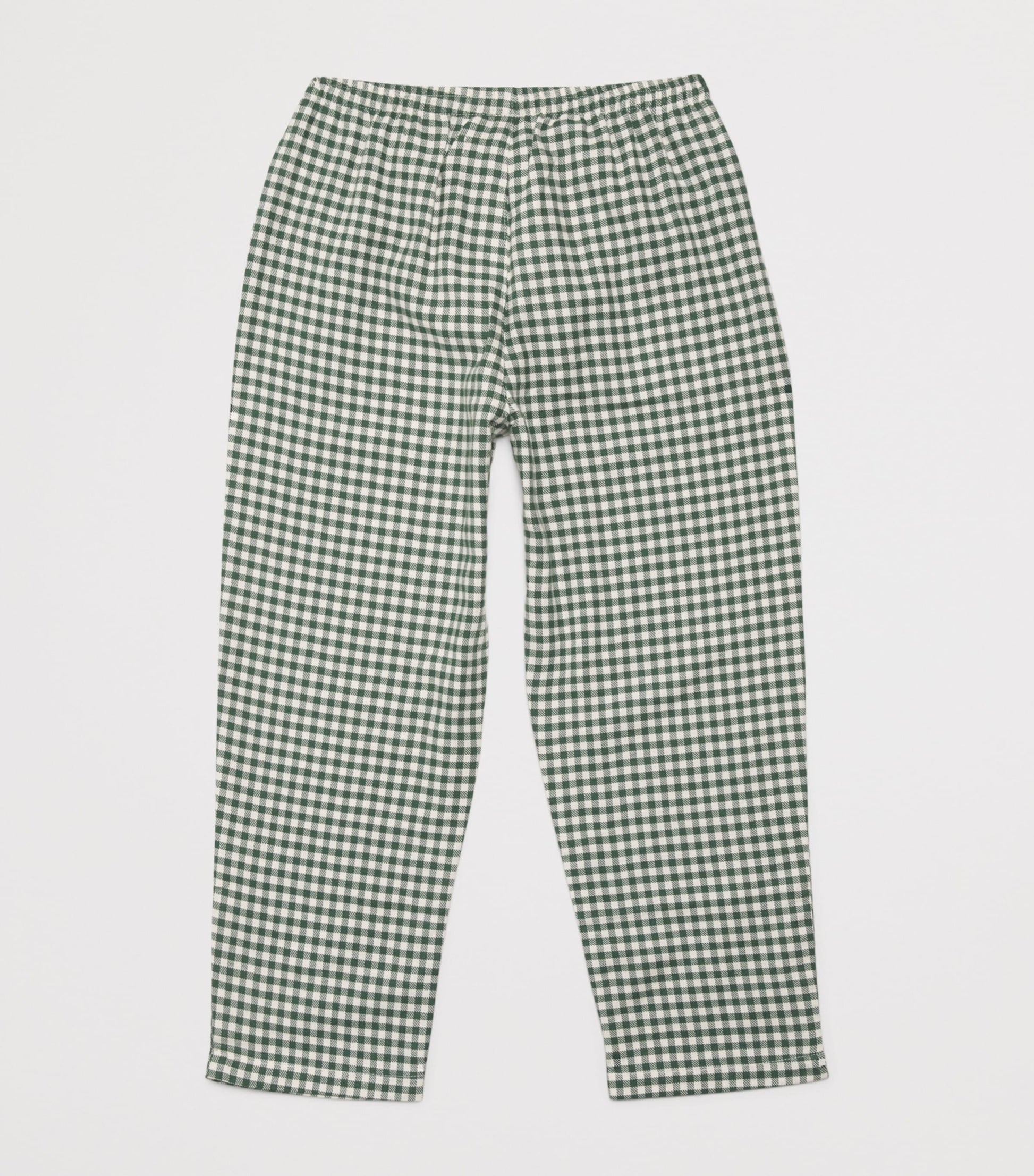 Organic Cotton Check Foret Trousers (9 Months-4 Years)
