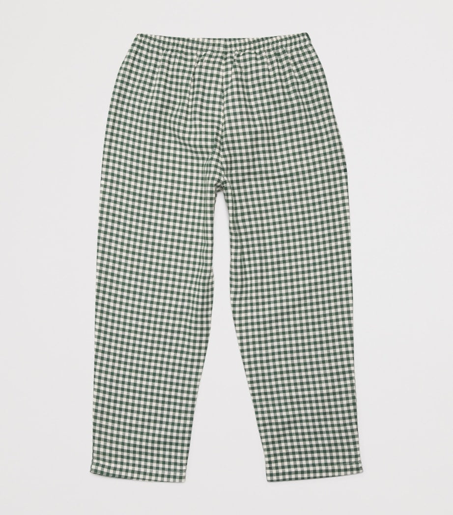 Organic Cotton Check Foret Trousers (5-10 Years)