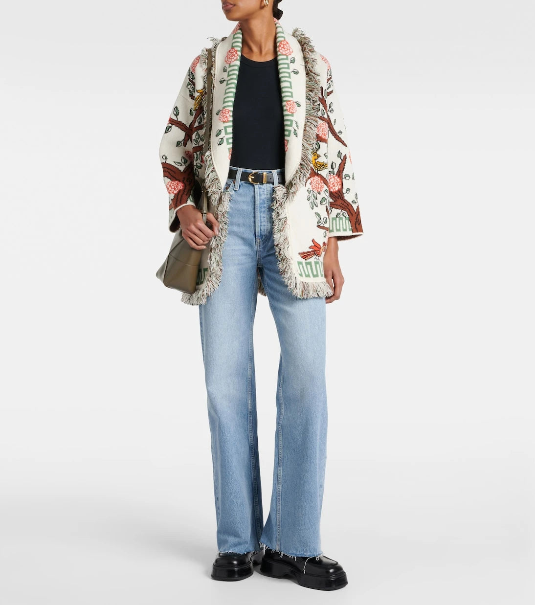 Re/Done - High-rise wide-leg jeans
