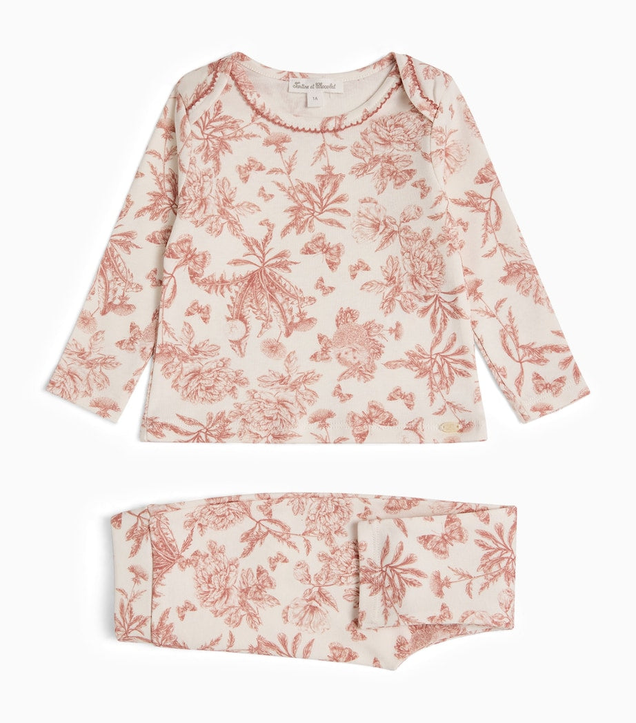 Printed Top and Leggings Set (1 Month – 4 Years)