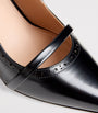 Malone Souliers Black Leather Maureen Mules 85