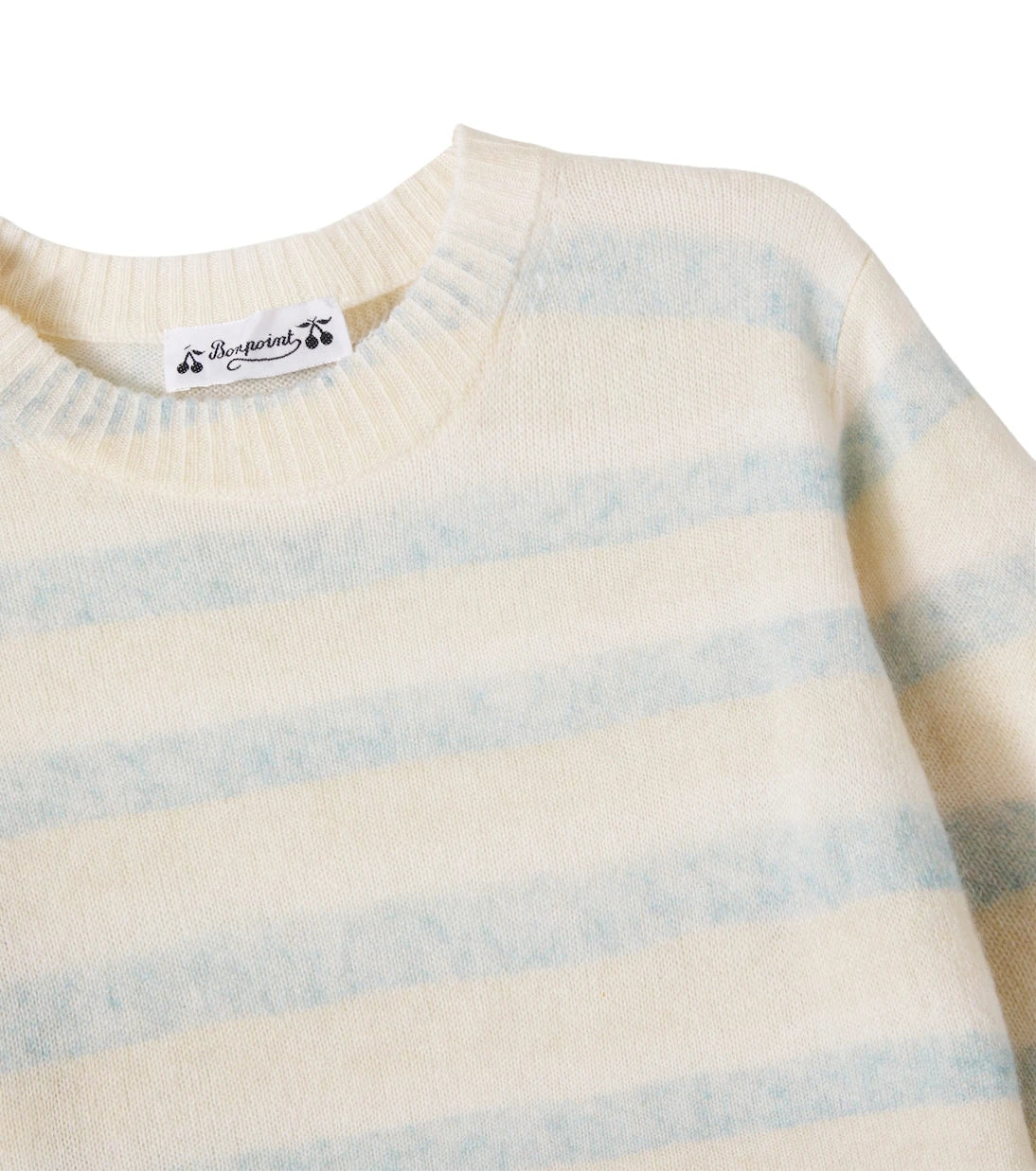 Bonpoint - Branco striped cashmere sweater