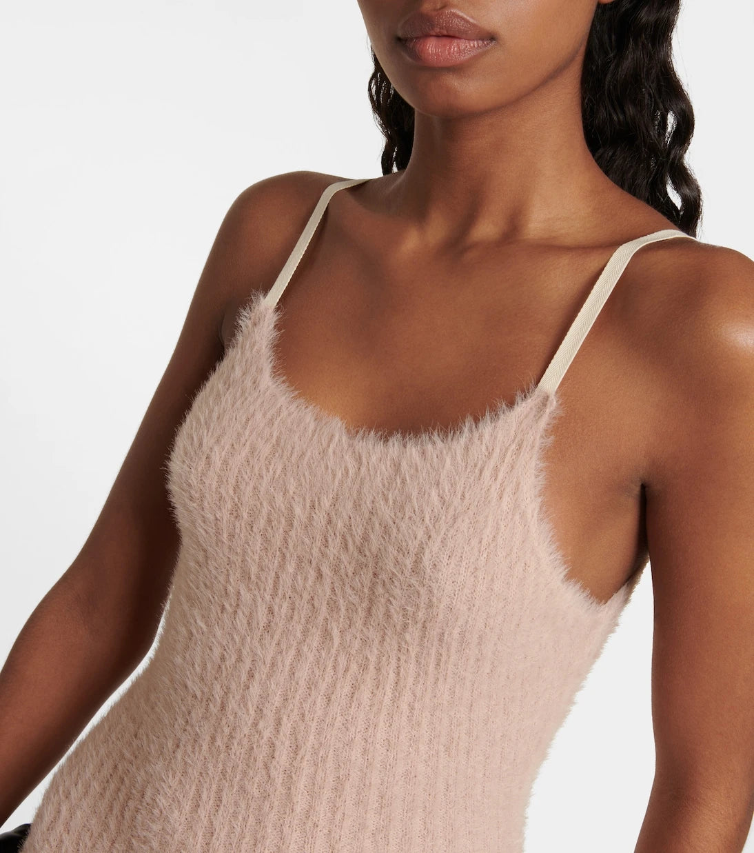 MM6 Maison Margiela - Ribbed-knit midi dress