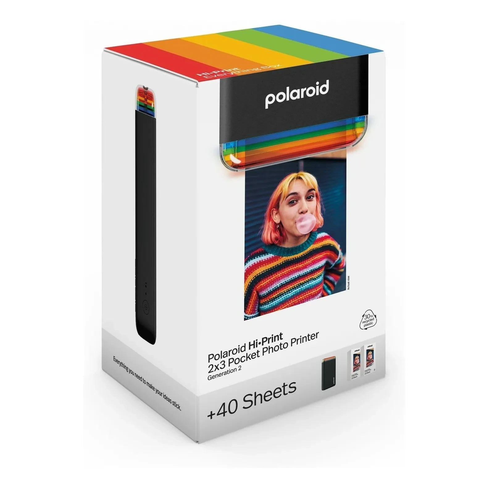 Polaroid - Hi-print Gen 2 photo printer set | Black