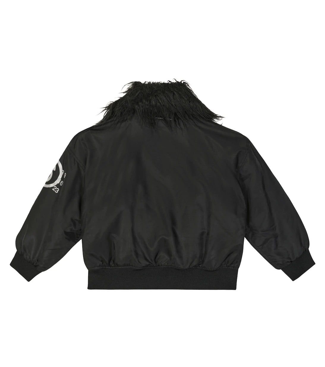 MM6 Maison Margiela Kids - سترة بومبر مبطنة من التويل