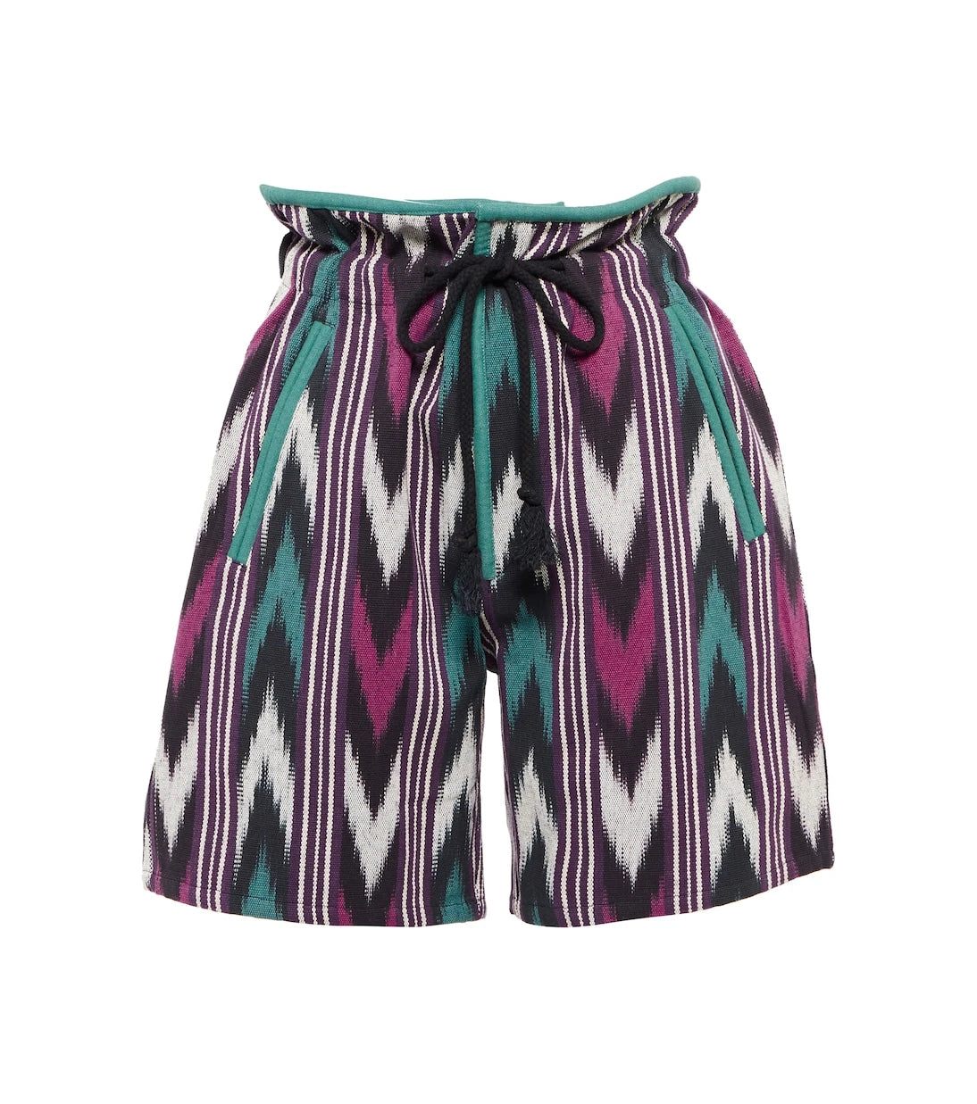 Marant Etoile - Linima cotton paperbag shorts