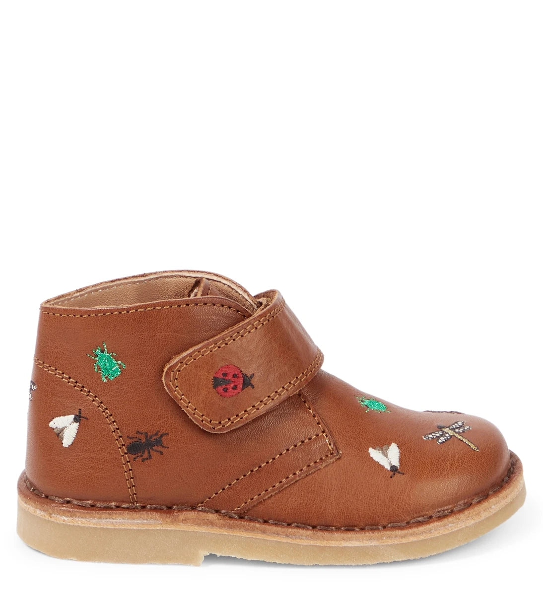 Petit Nord - Embroidered leather boots