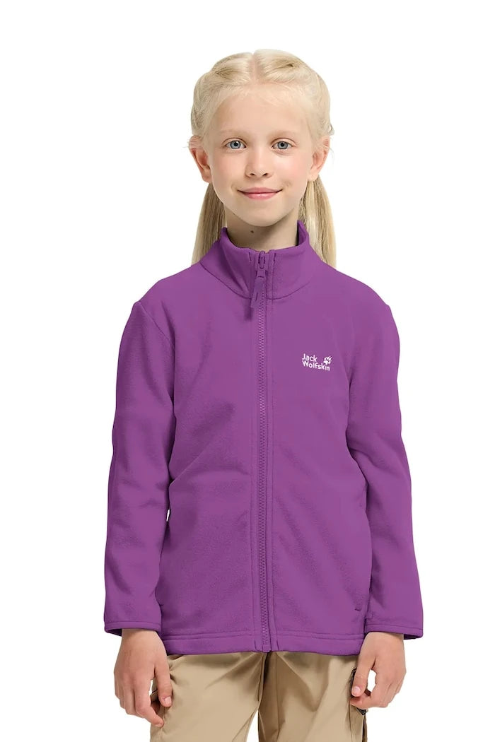 Jack Wolfskin çocuk polar sweatshirt TAUNUS 100 FZ K
