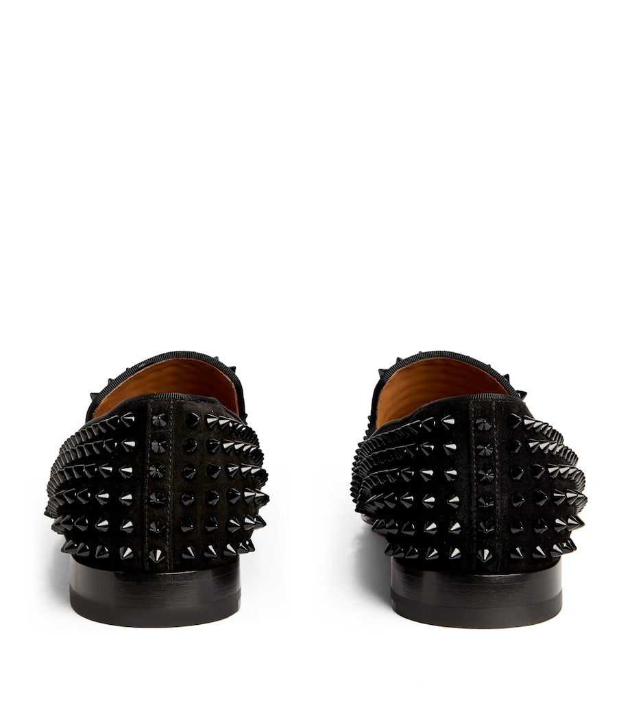 Dandelion Spikes Leather Loafers