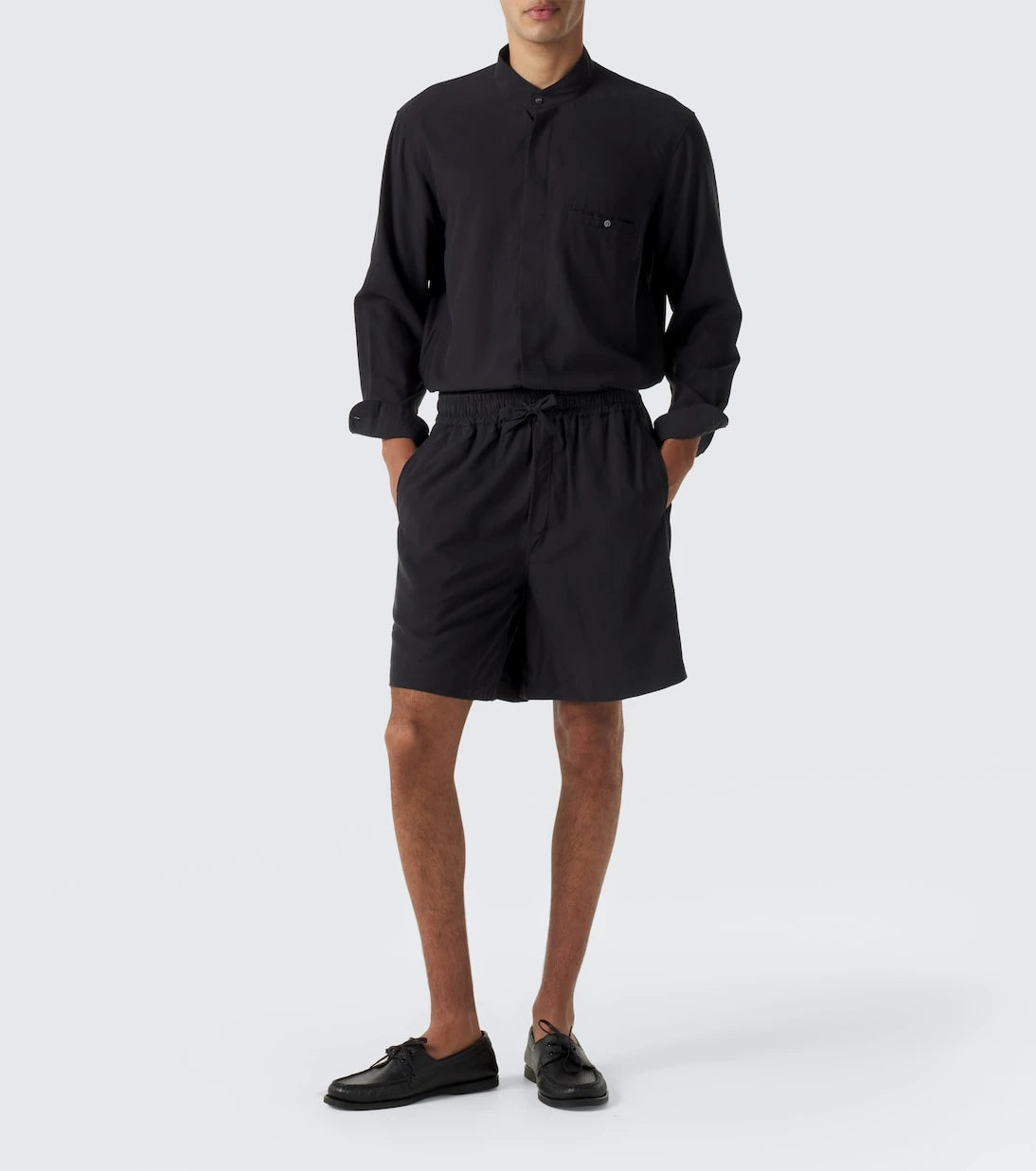 Saman Amel - Henri silk shorts