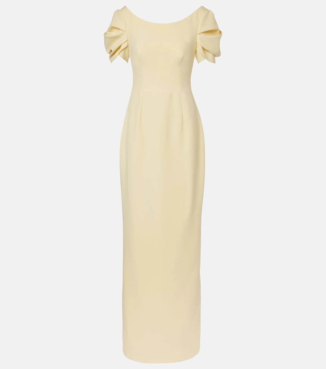 Safiyaa - Vanna draped crêpe gown
