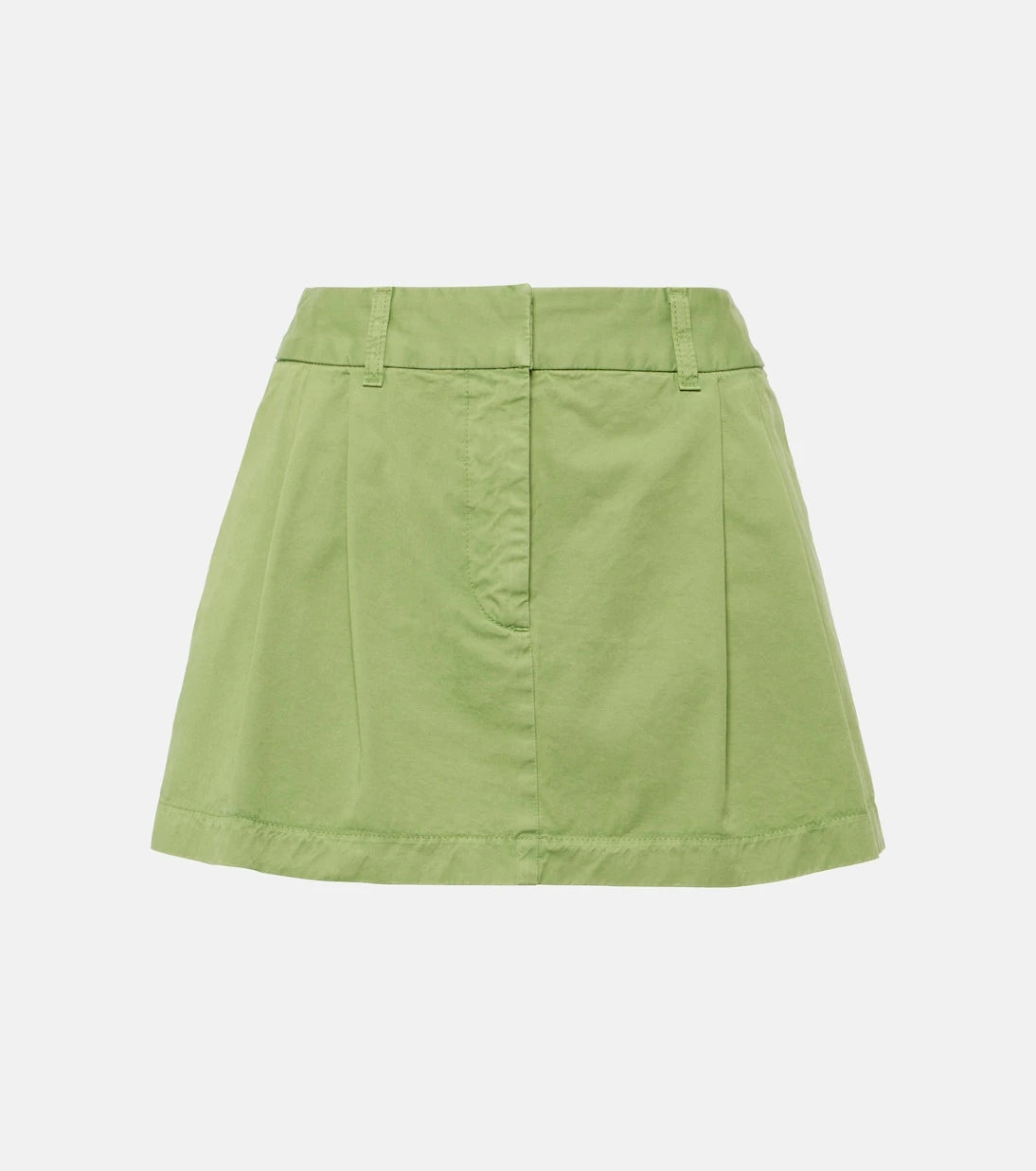 Stella McCartney - Cotton canvas miniskirt