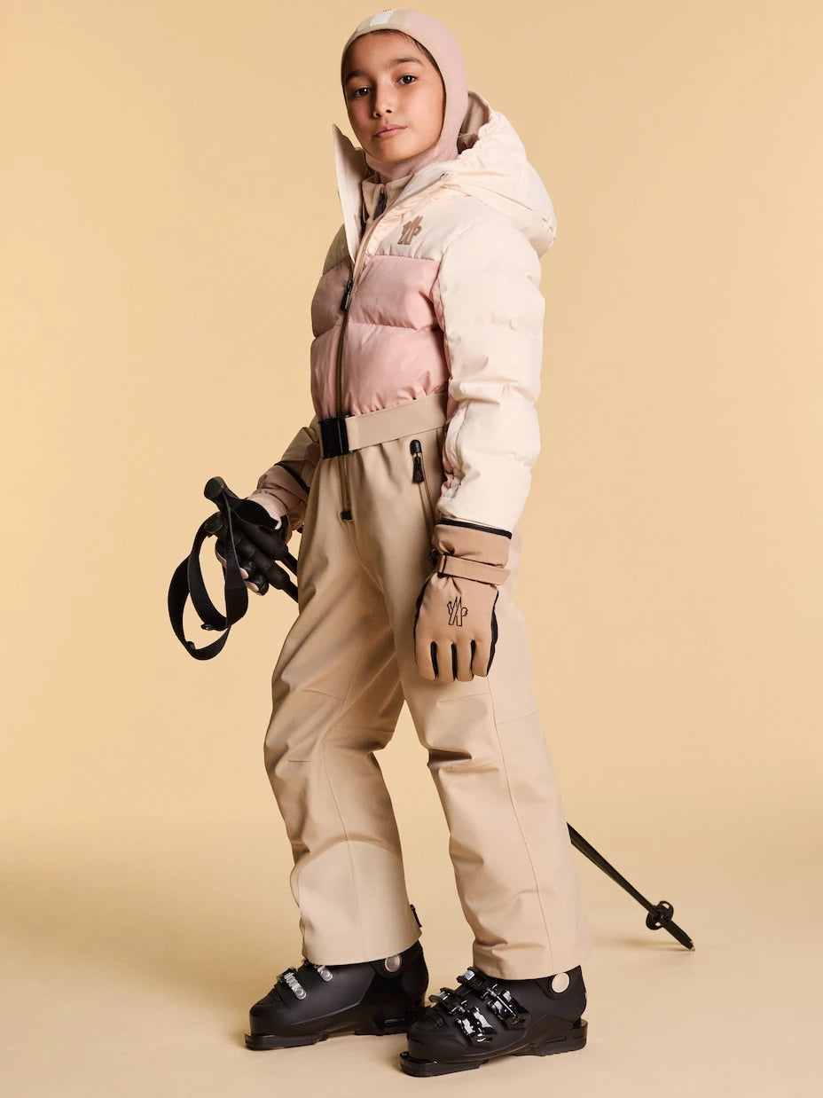 Moncler Grenoble Enfant - Colorblocked down ski suit