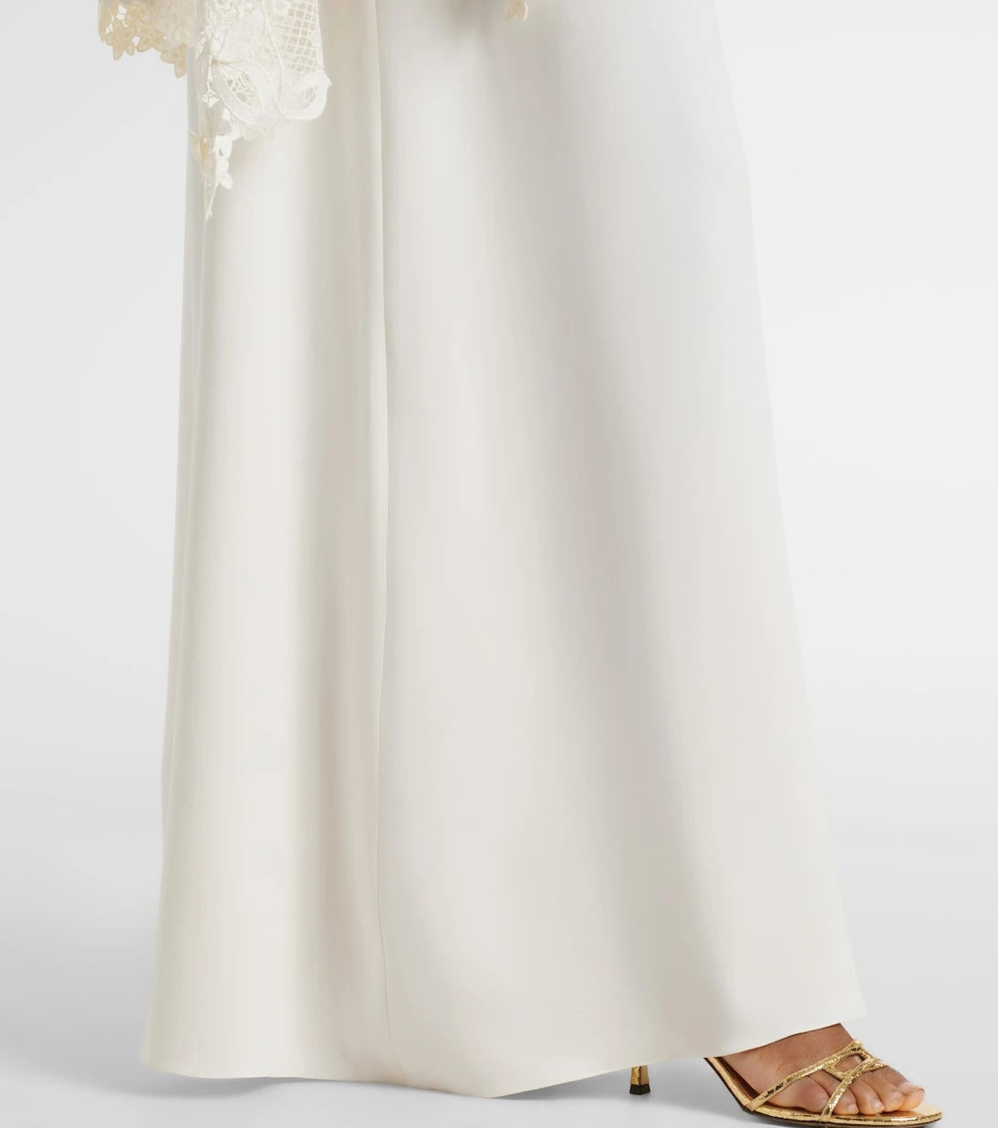 Oscar de la Renta - Floral silk-blend kaftan