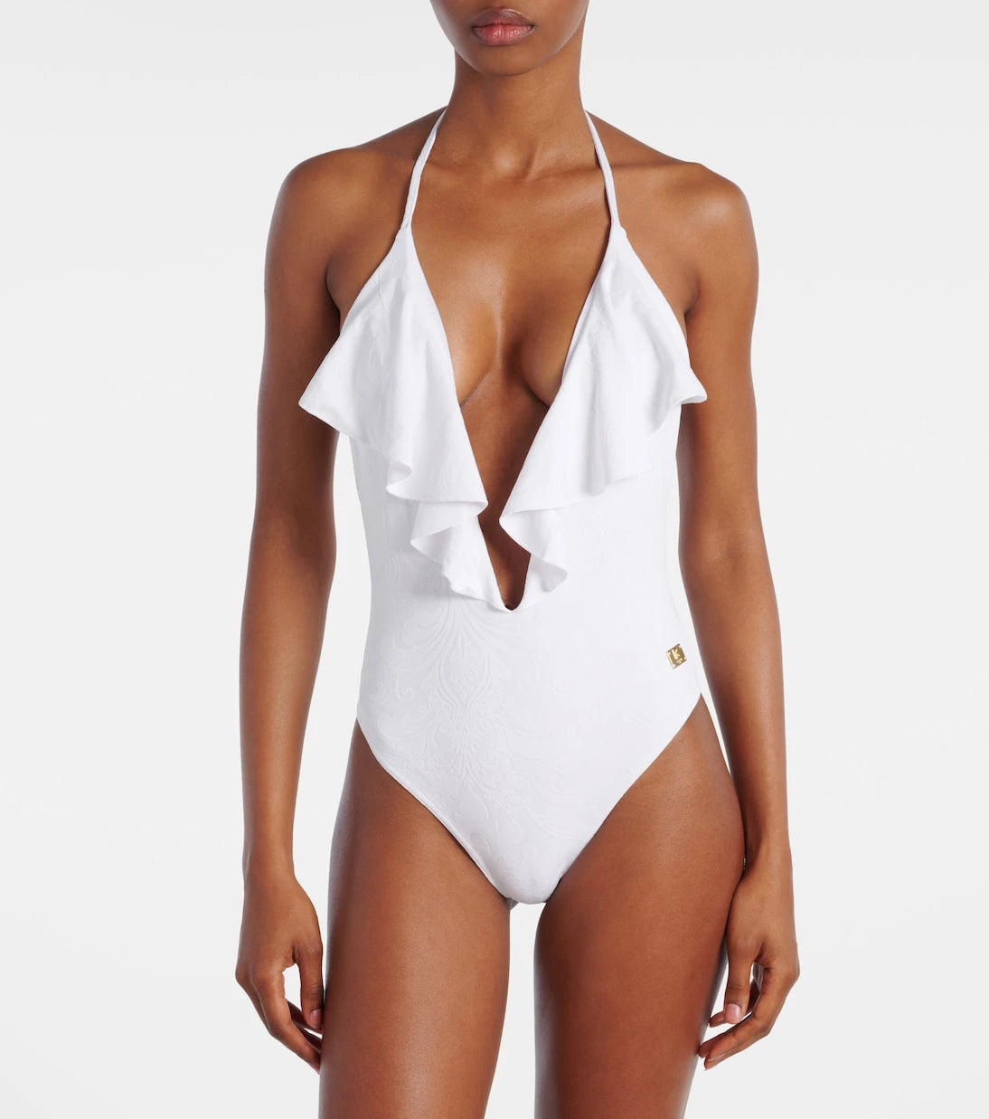 Balmain - Frilled swimsuit