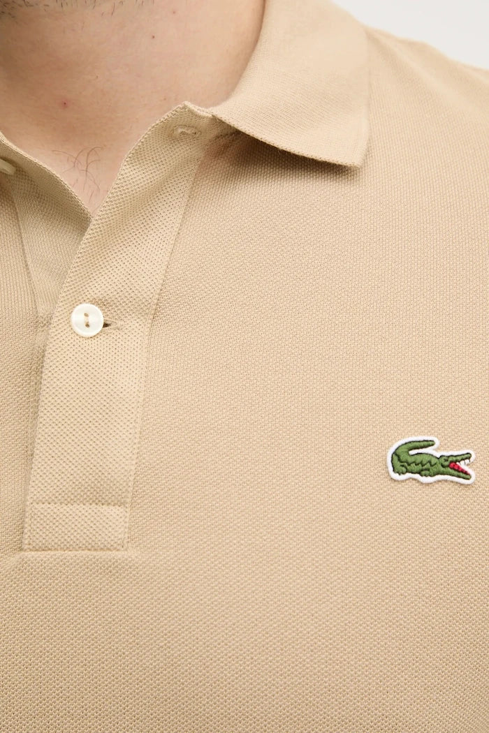 Lacoste Yakalı Pamuklu Tişört Koszulka Lacoste Piqué Polo Shirt PH4012 02S