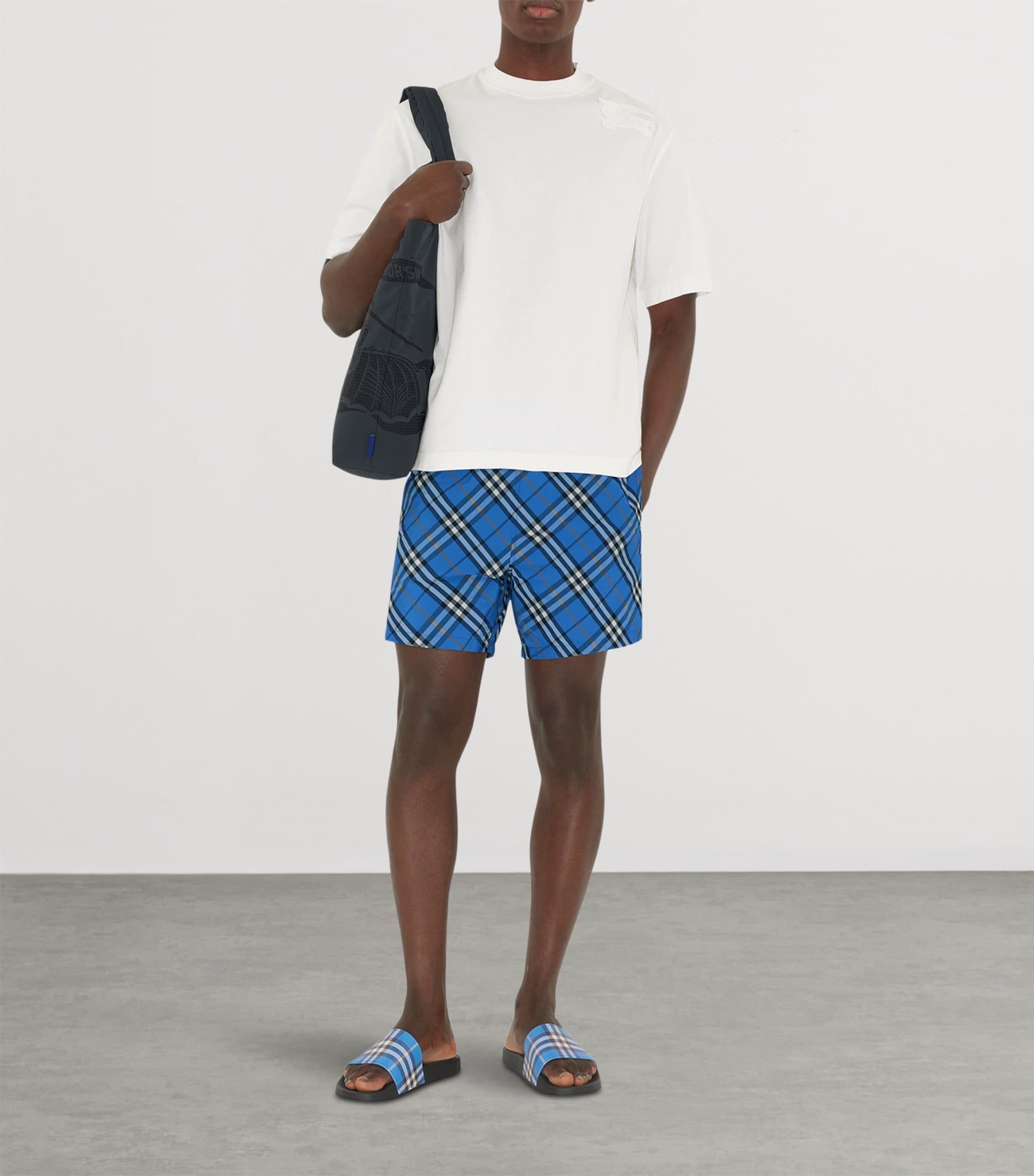 Burberry Check Slides