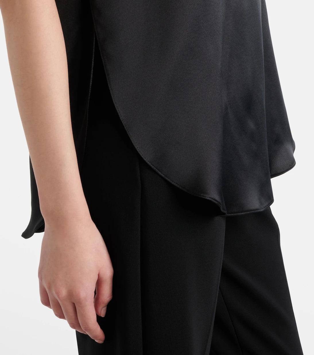 Max Mara - Filly silk tank top