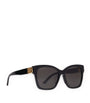 Balenciaga Black BB' Dynasty Square Sunglasses