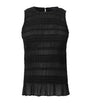 Shirred Marion Sleeveless Top
