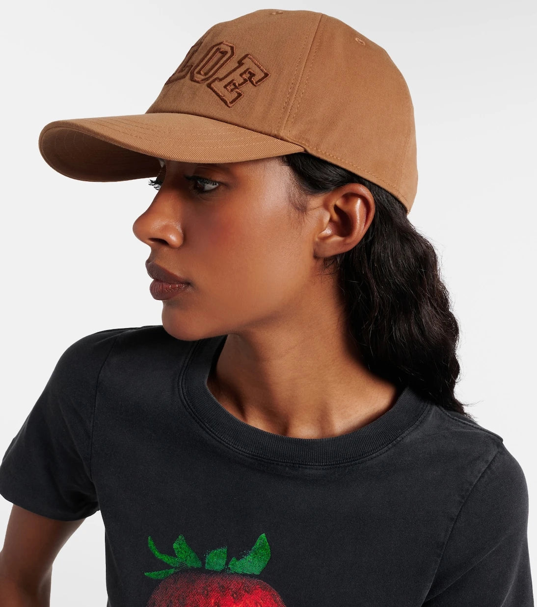 Chloé - Chloé Signature canvas baseball cap